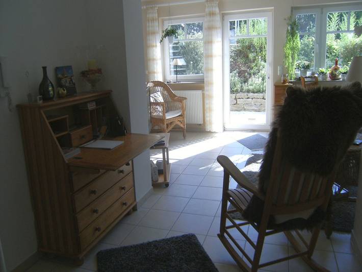 Studio entier, Appartement de vacances 'Schwanbergblick' in Mainbernheim, Région viticole de Franconie
