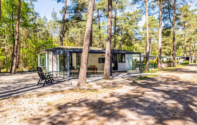 Camping für 5 Personen, mit Terrasse und Garten sowie Ausblick am Veluwemeer