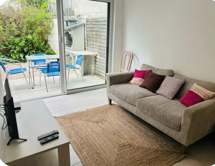 Apartamento de vacaciones para 4 personas, con jardín, Se admiten mascotas - 1