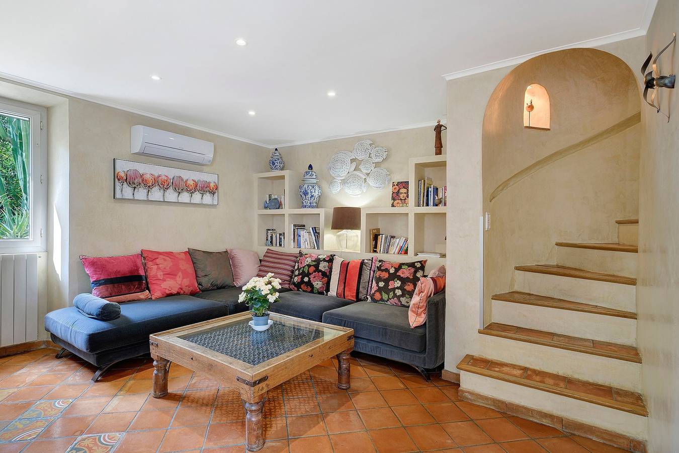 Ganze Wohnung, Appartement „La Palamida“ mit Meerblick und Klimaanlage in Paloma Beach, Saint-Jean-Cap-Ferrat