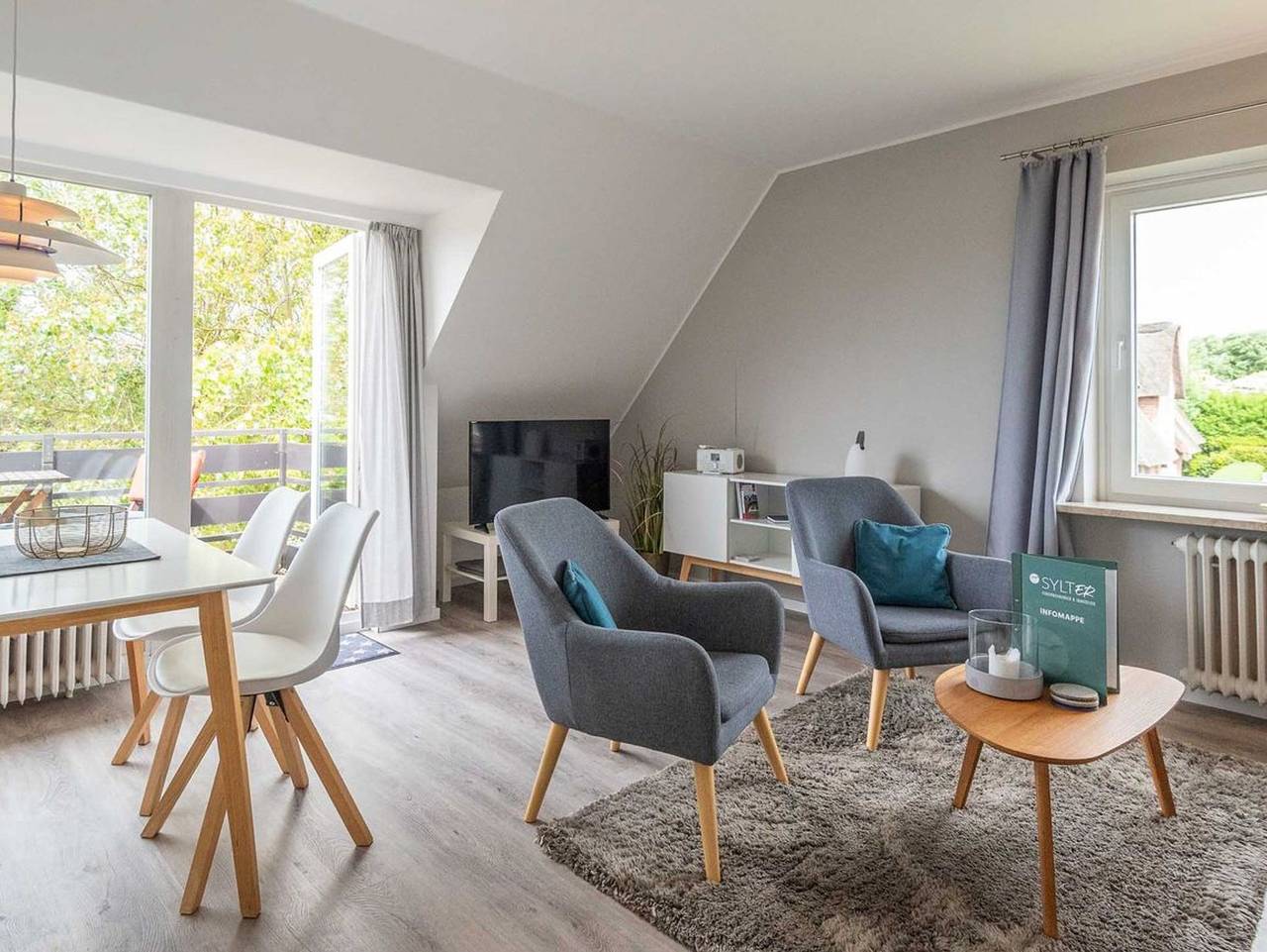 Ganze Ferienwohnung, Giga - Moderne 2-Zimmer Ferienwohnung auf ca. 48 m², für 2 Personen. in Wenningstedt, Sylt