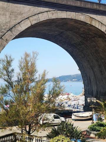 Gîte pour 4 personnes, avec vue et balcon à Zoagli