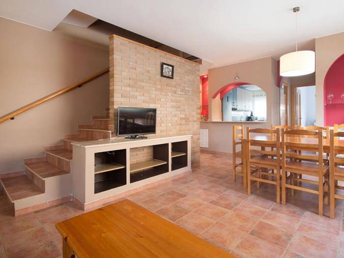 Maison de vacances pour 8 personnes, avec piscine ainsi que balcon et bassin pour enfant