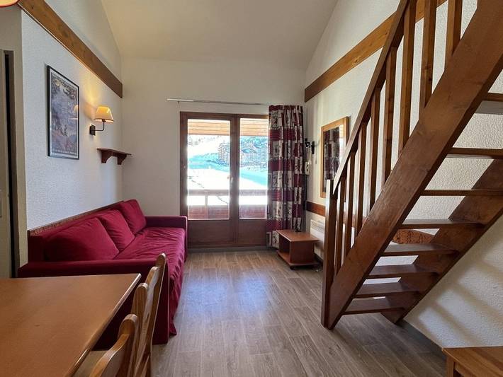 Appartement de vacances pour 6 personnes, avec Balcon dans Plagne Soleil