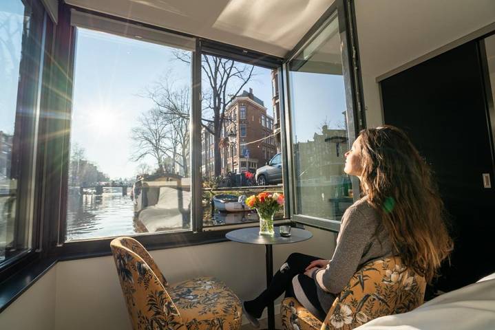 B&b voor 2 personen, met Uitzicht op het meer en Uitzicht in Jordaan