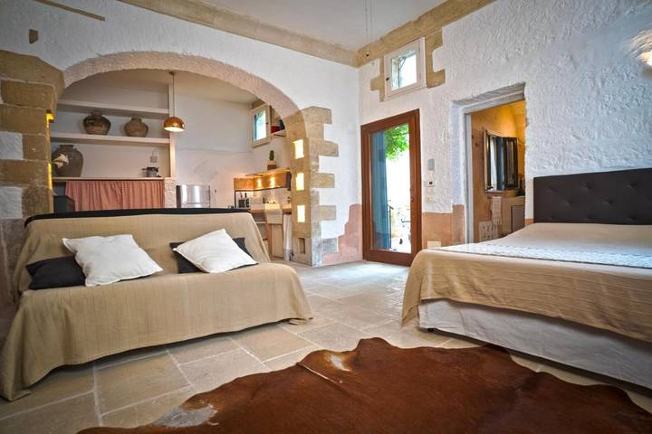 Appartamento per 4 persone, con Balcone e Terrazza nonché Piscina e Panorama a Poggiardo