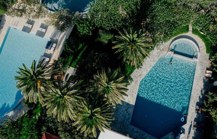 Hotel für 2 Personen, mit Pool und Garten sowie Sauna und Whirlpool