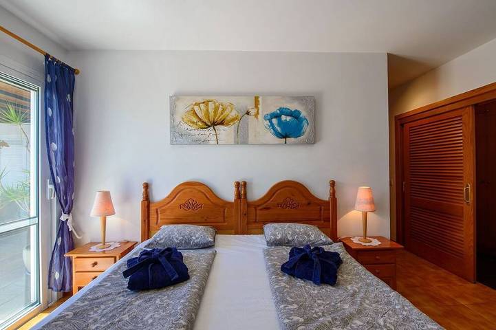 Bungalow für 4 Personen, mit Garten und Pool sowie Whirlpool in Playa Blanca - 3