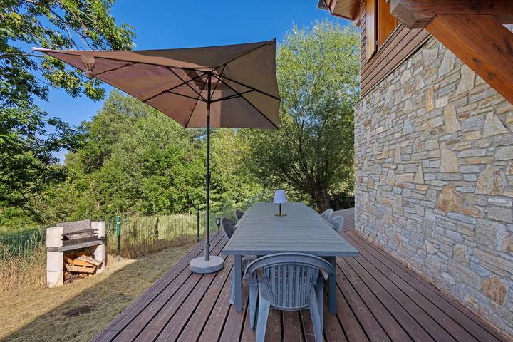 Chalet pour 6 personnes, avec balcon et jardin, animaux acceptés à Font-Romeu-Odeillo-Via