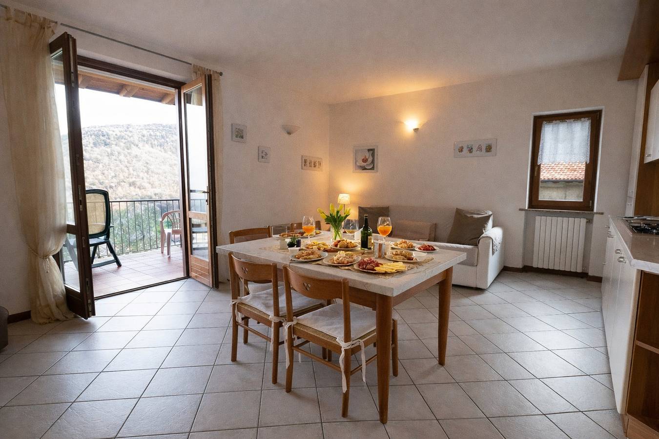 Appartement entier, Michela 2 in Prabione, Tignale