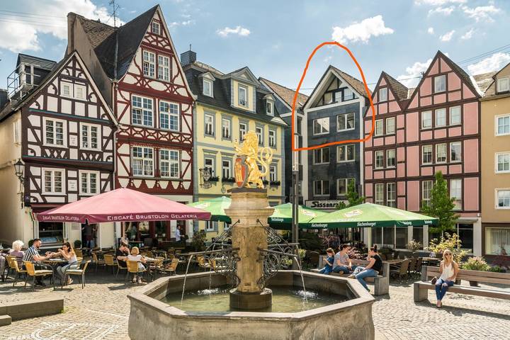 Ferienwohnung für 4 Personen, mit Balkon in Hachenburg