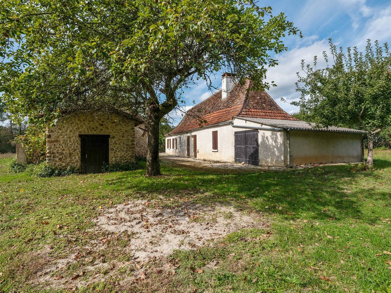 Maison De Vacances pour 7 Personnes dans Val de Louyre et Caudeau, Périgord Blanc