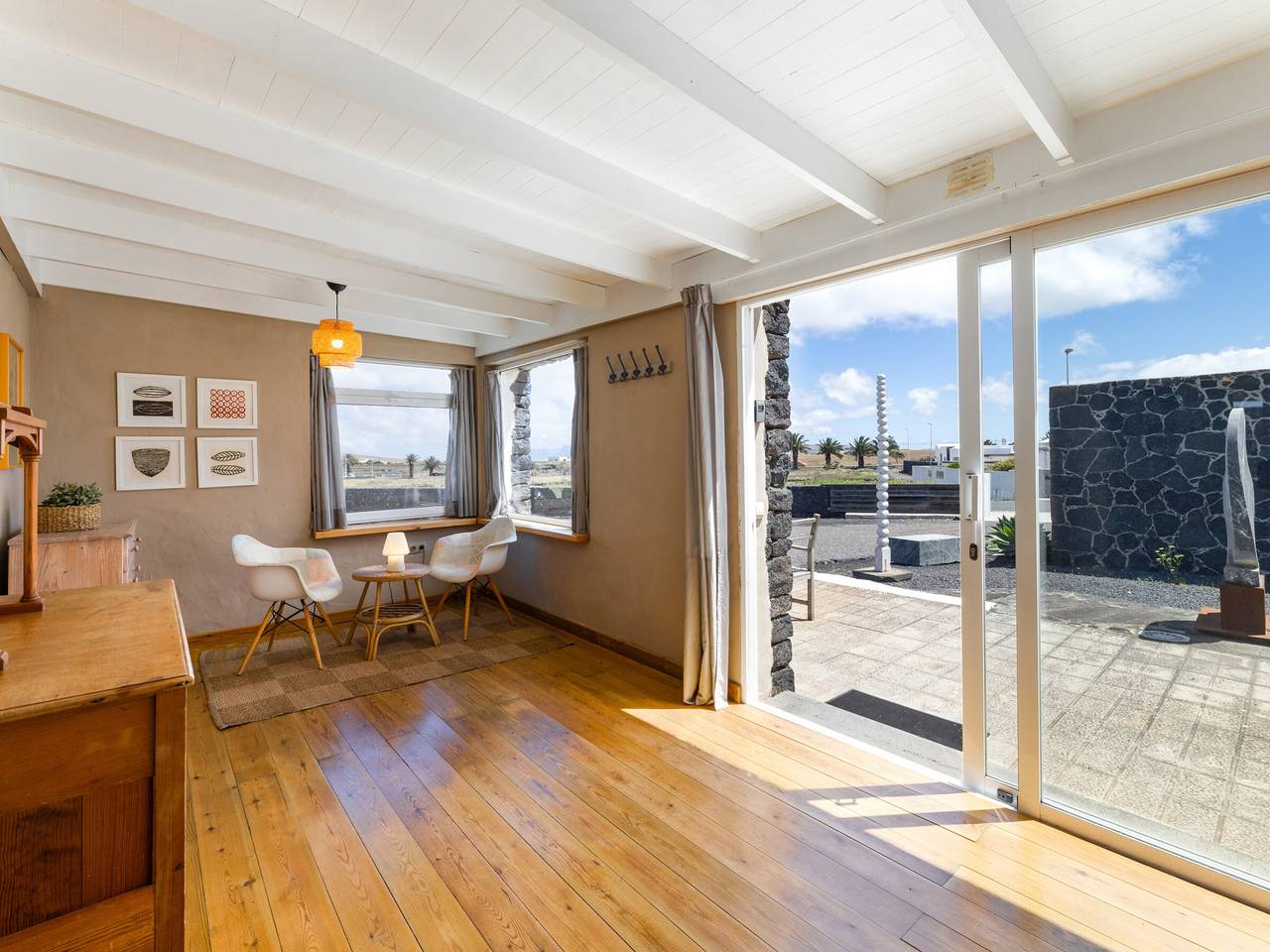 Apartamento entero, Amplia suite artística con aire - 3 pers. in San Bartolomé, Lanzarote