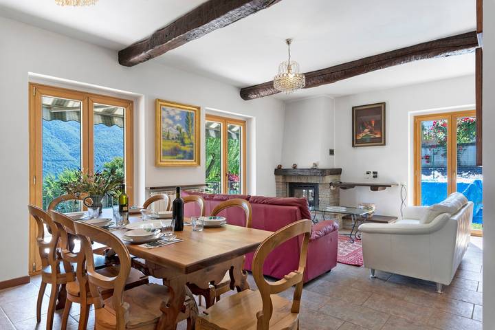 Villa für 10 Personen, mit Garten und Seeblick am Luganersee - 3