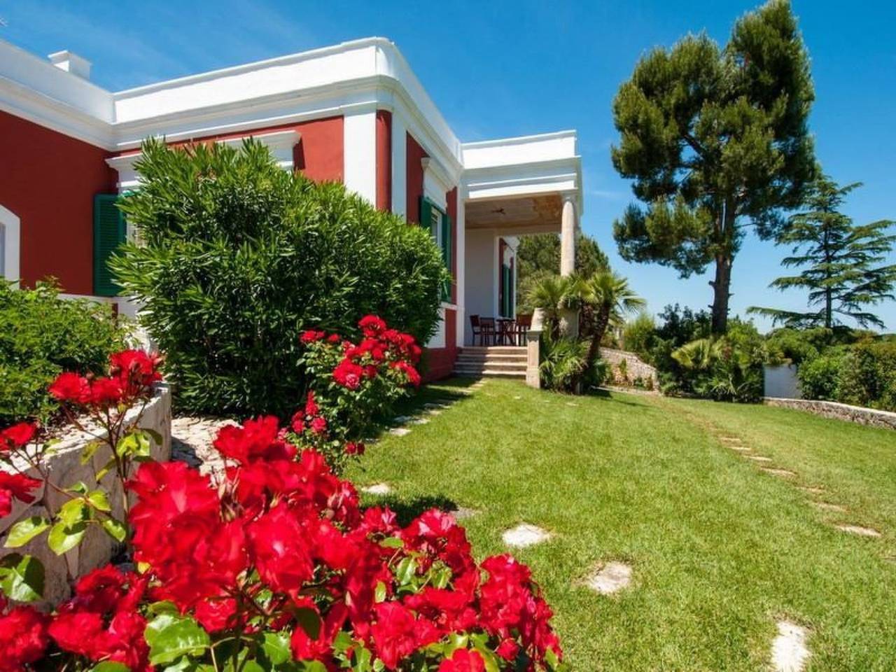 Villa mit privatem Pool in der Nähe der adriatischen Strände in Cristo Re, Monopoli
