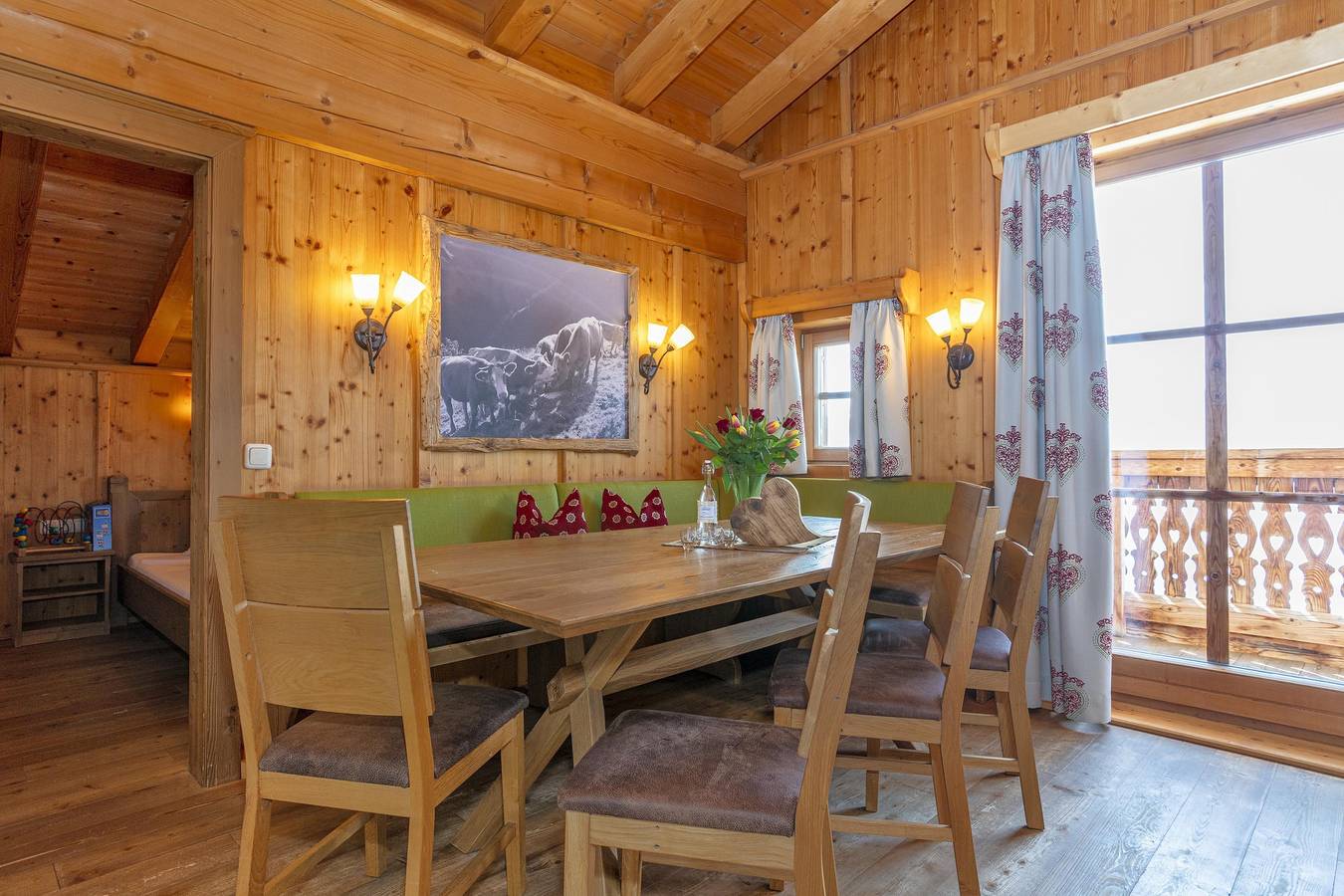 Ganze Ferienwohnung, Apartment/3 Schlafräume/Du od. Bad, Wc in Maria Alm, Pinzgau