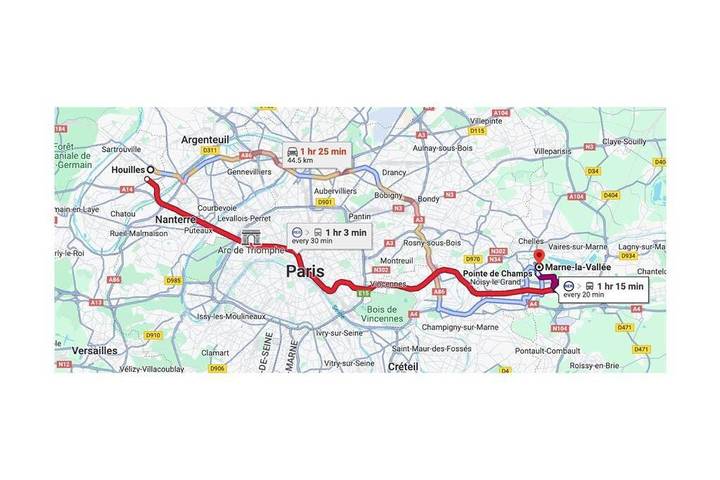 Gîte pour 6 personnes à Houilles - 2