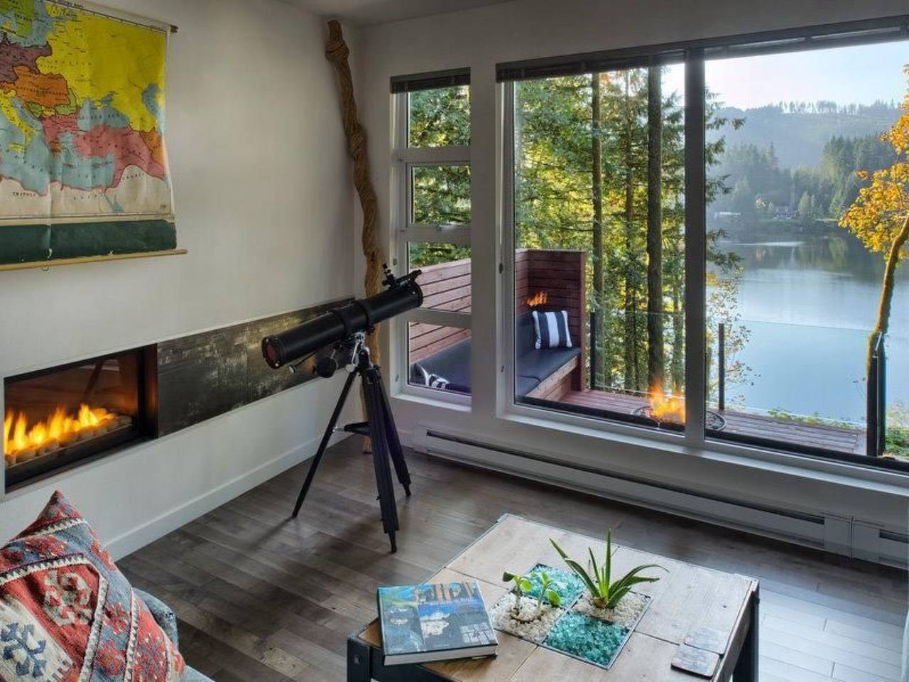 Pure Luxus Lakeside Cabin mit herrlichem Blick in Mount Baker-Snoqualmie National Forest