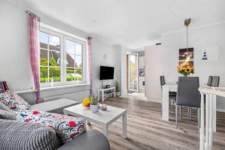 Ferienwohnung für 4 Personen, mit Terrasse am Schönberger Strand