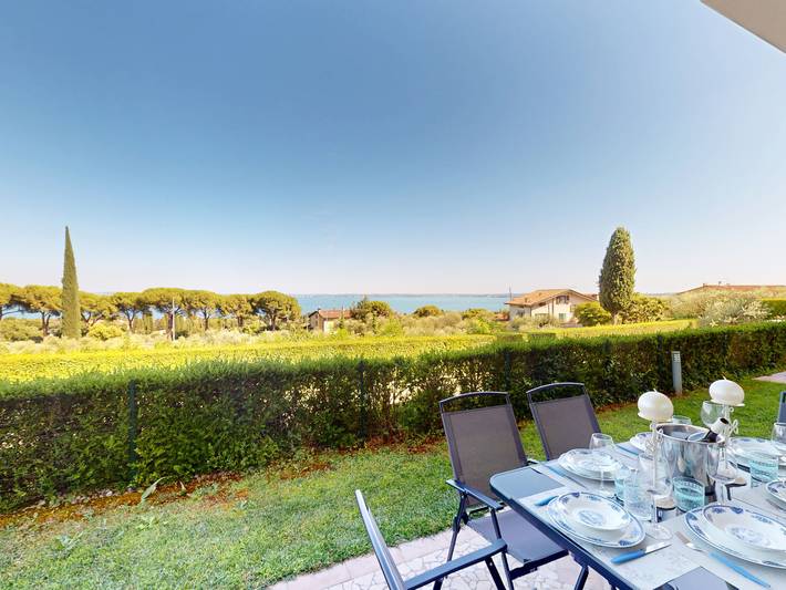 Ferienwohnung für 6 Personen, mit Garten und Seeblick in Moniga del Garda - 2