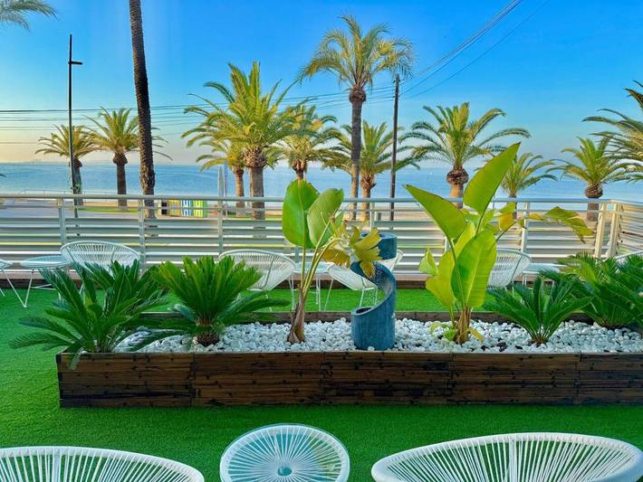 Apartamento para 2 personas, con jardín y vistas en San Pedro del Pinatar