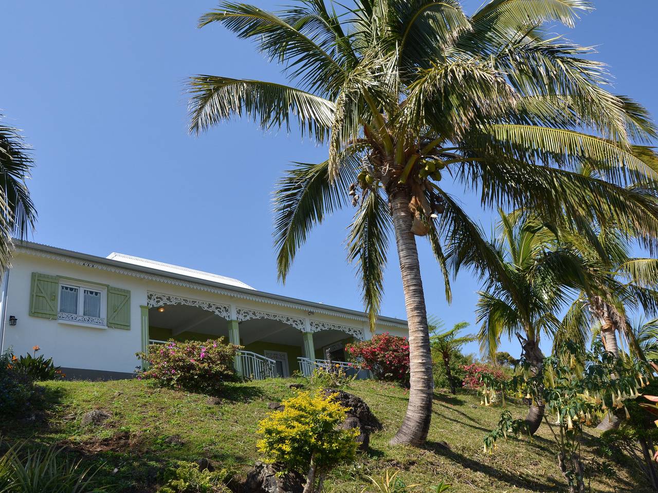 Gîte Créole pour 6 pers. à Saint-Leu avec vue sur la baie in Saint-Leu, Île de la Réunion