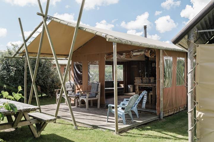 Glamping voor 6 personen, met Tuin in Callantsoog