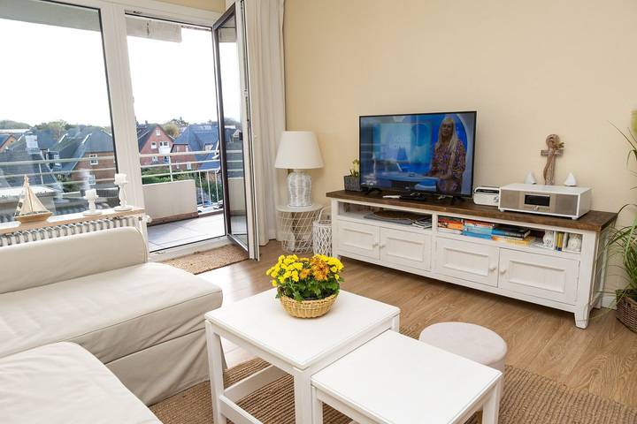 Ferienwohnung für 3 Personen, mit Balkon und Sauna in Westerland - 2