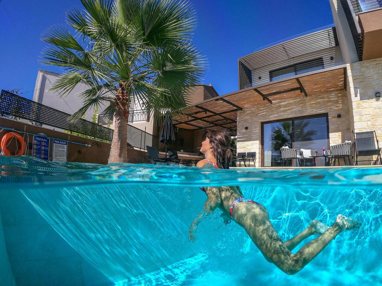 Almi-Cove Hilltop Villa Ii in Almyrida, Vámos