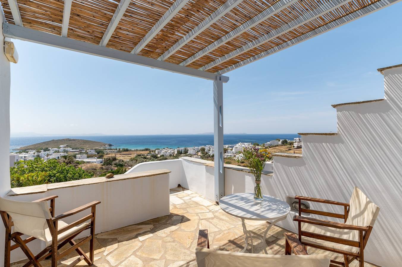 Casa de férias 'Anemologio 303 Tinos' com vista para o mar, Wi-Fi e ar condicionado in Ormos Agiou Ioannou, Tinos