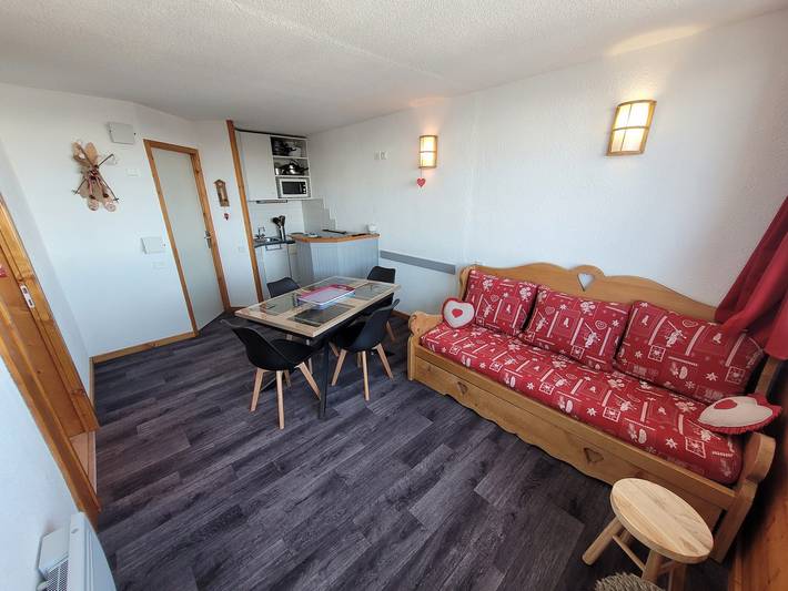 Gîte pour 4 personnes, avec balcon dans Aime 2000 - 3