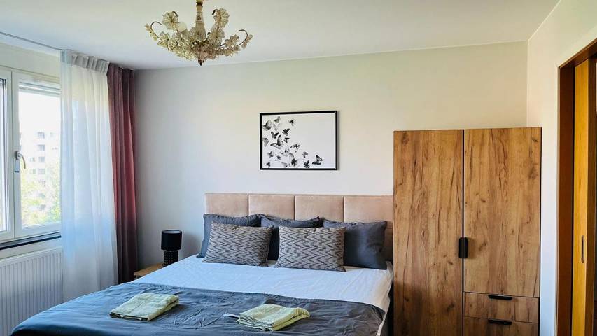 Lägenhet för 6 Personer, med balkong samt utsikt och sjöutsikt, med husdjur i Nacka