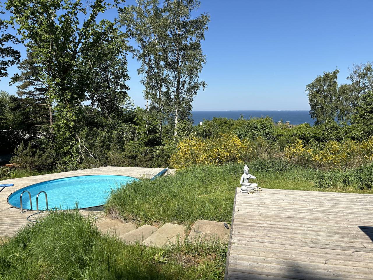 Schönes Ferienhaus mit Meerblick in Veddinge, Fårevejle