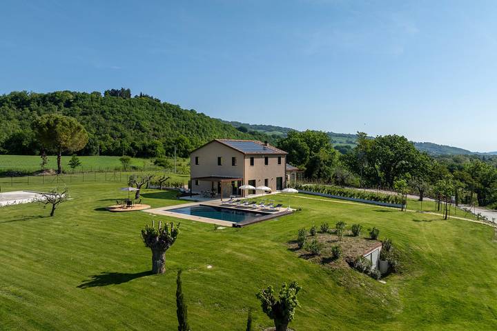 Maison de vacances pour 8 personnes, avec Jardin et Vue à Pergola