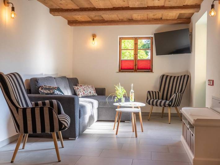 Ferienwohnung für 8 Personen, mit Balkon und Terrasse in Bertsdorf-Hörnitz