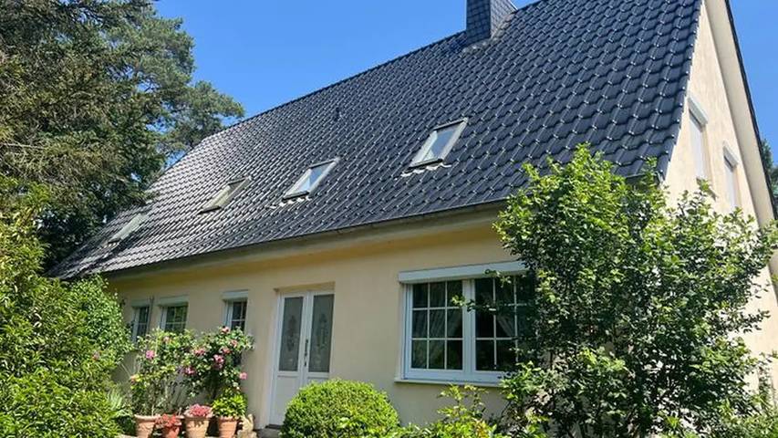 Ferienwohnung für 3 Personen, mit Garten, mit Haustier in Worpswede