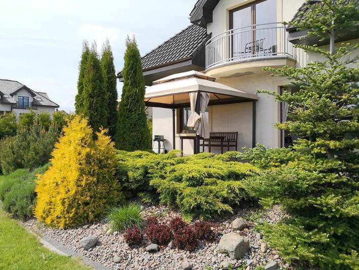 Dom dla 10 osób, z ogród i widok oraz sauna i basen, zwierzęta dozwolone - 1