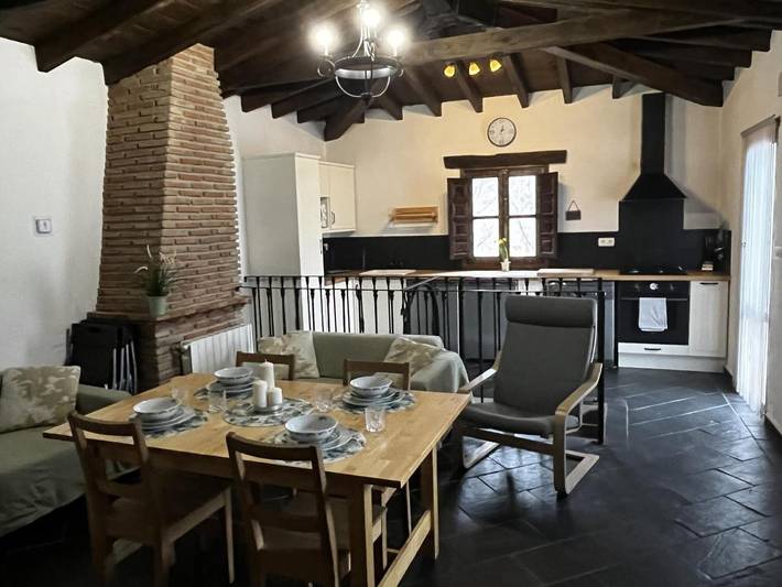 Casa de vacaciones para 8 personas, con jardín además de piscina y vistas, Se admiten mascotas en Comarca de Guadix - 3