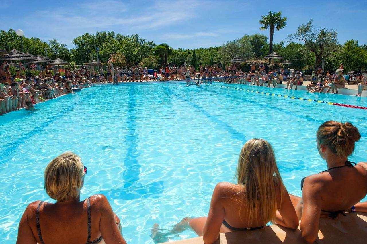 Camping Domaine de Chaussy in Lagorce, Ardèche