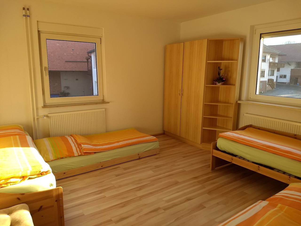 Ferienhaus 'Haus Dorfidyll' mit Bergblick, privater Terrasse und Wlan in Spangenberg, Schwalm-Eder-Kreis