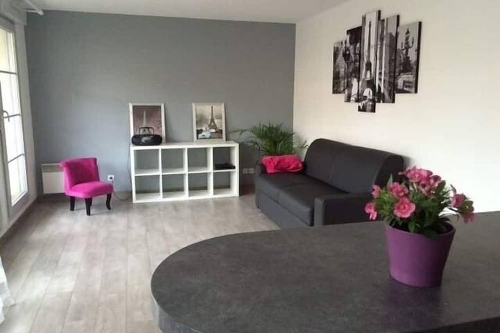 Ganze Wohnung, Studio Disneyland Paris -Terrasse in Montévrain, Seine-et-Marne