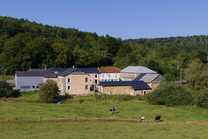 Location de vacances pour 7 personnes, avec jardin et terrasse dans Guignicourt-sur-Vence