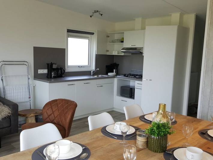 Chalet für 6 Personen, mit Garten und Terrasse in Zeeland - 3