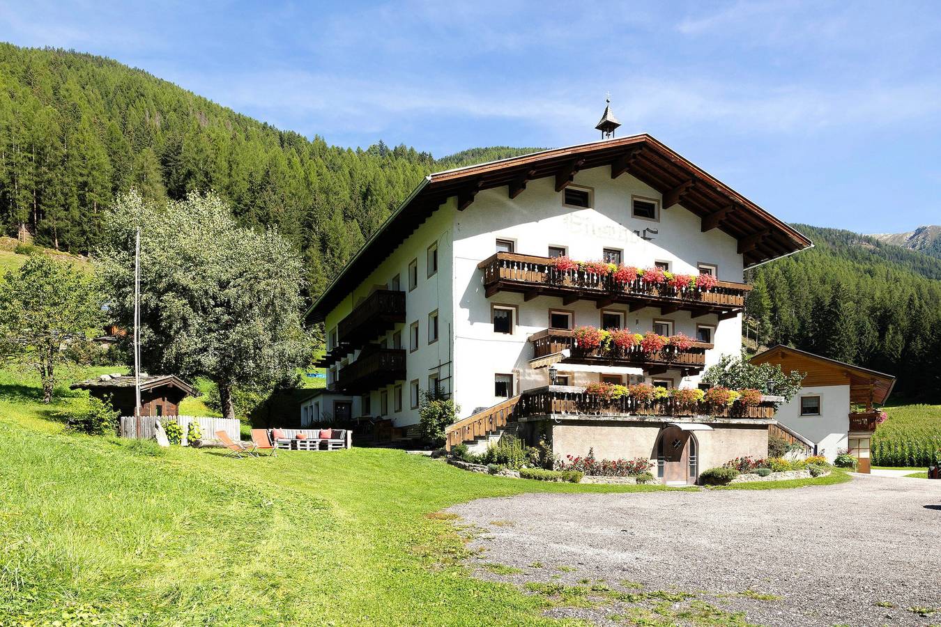 Kamer 'Ederhof 8' met bergzicht, gedeeld terras en wifi, ontbijt inbegrepen in Ahrntal, Zillertaler Alpen