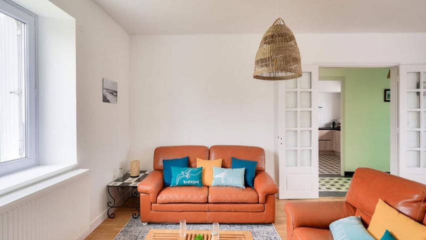 Appartement de vacances pour 7 personnes, avec jardin