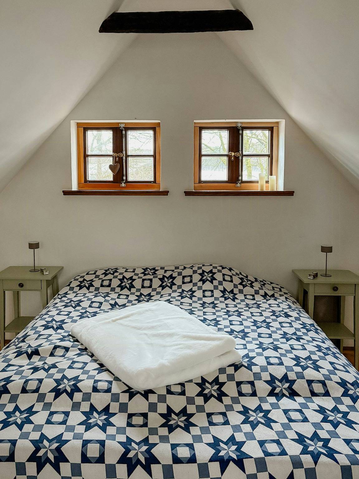 Backhaus mit Kamin in der Wildeshauser Geest in Stuhr, Naturpark Wildeshauser Geest