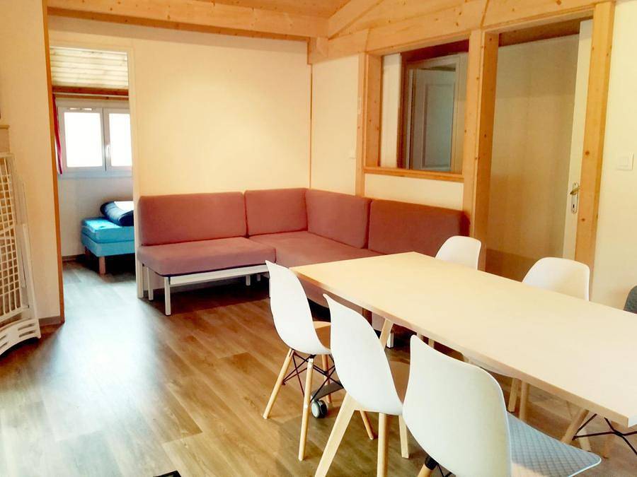 Ushuaia Villages Les Chalets de Moulière - Mobilheim 6 personen - Geräumig mit 3 Schlafzimmern und 2 Badezimmern in Vouneuil-sur-Vienne, Vienne