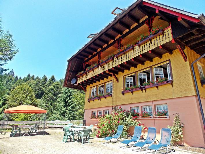 Location de vacances pour 12 personnes, avec terrasse et jardin, animaux acceptés à Todtmoos