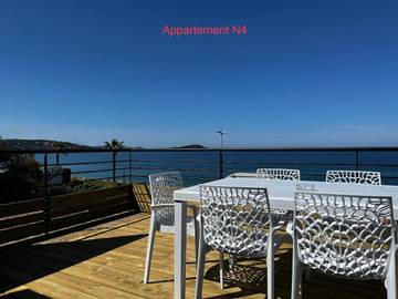 Gîte pour 4 personnes, avec vue et balcon dans Plage d'Agosta