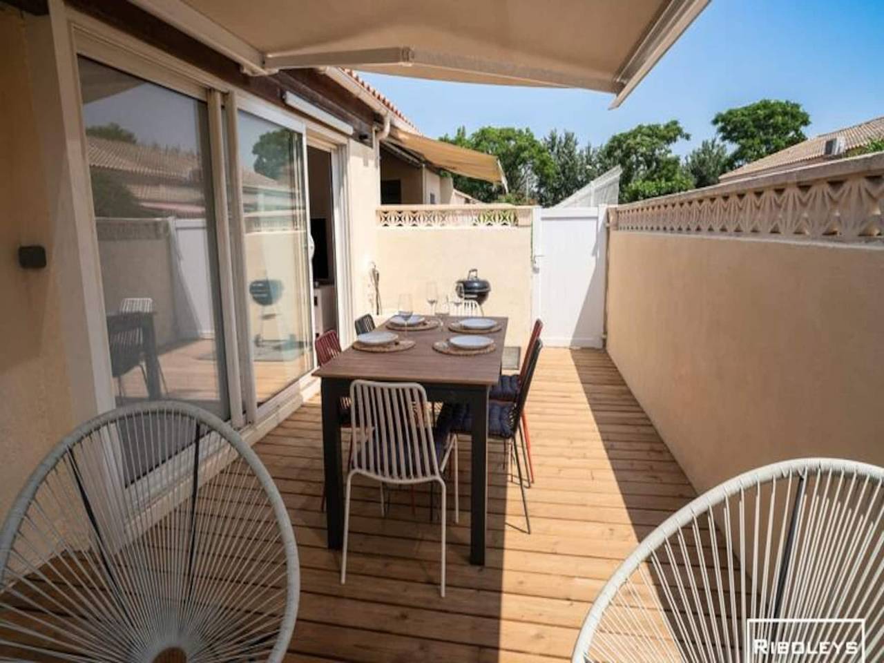 Appartement entier, Villa à Vias près du Canal du Midi in Vias Plage, Vias